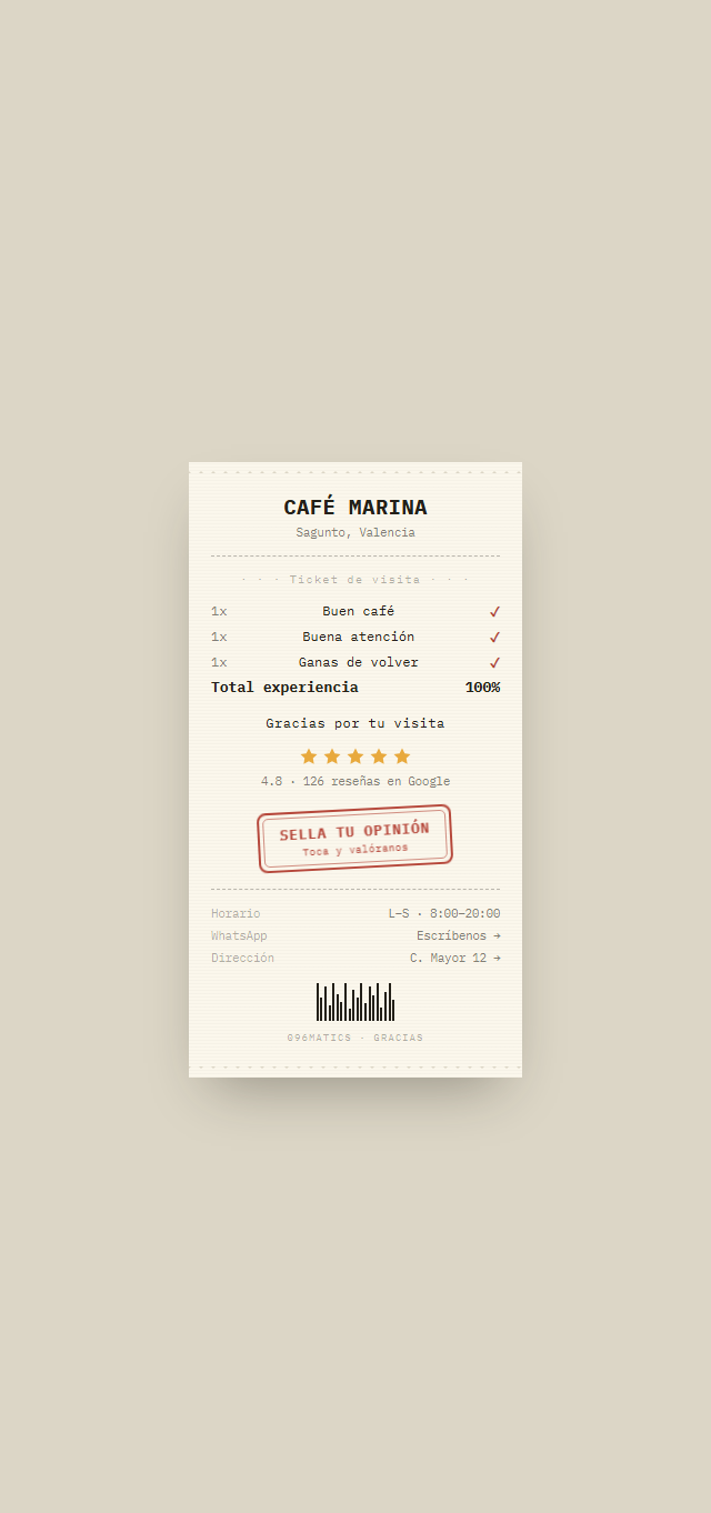 Ticket de caja